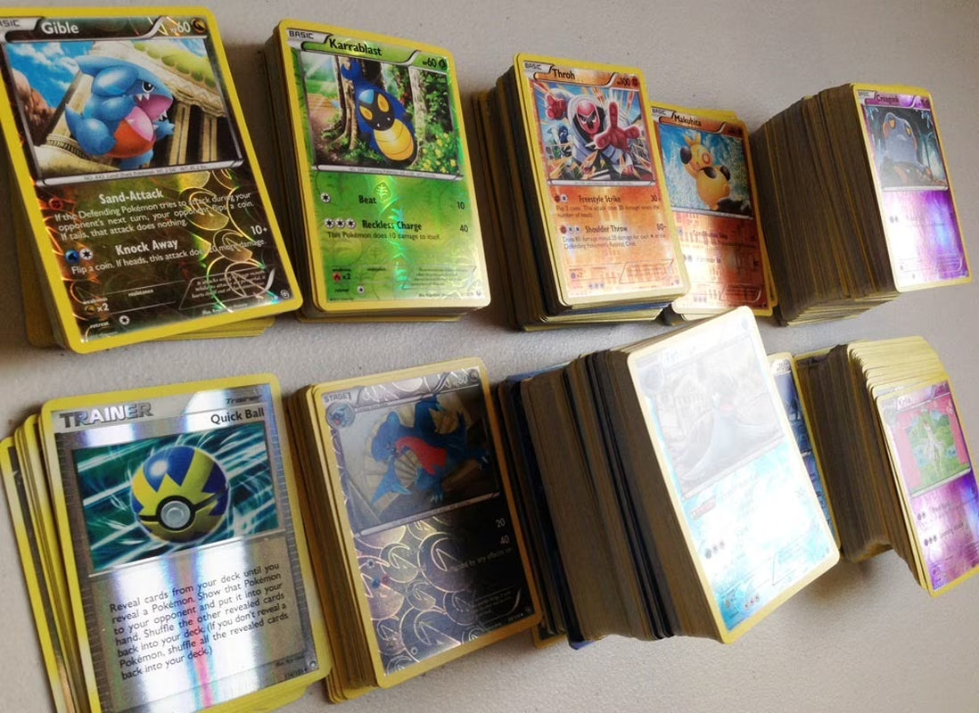 100 Official Pokémon TCG Card Lot - Includes Ultra Rare GX, EX, Mega, and Holo Cards