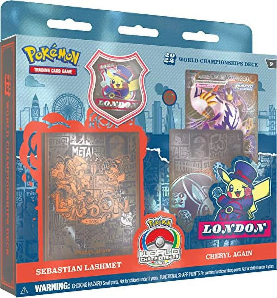 Sebastian Lashmet 2022 World Championships Pokémon TCG Deck