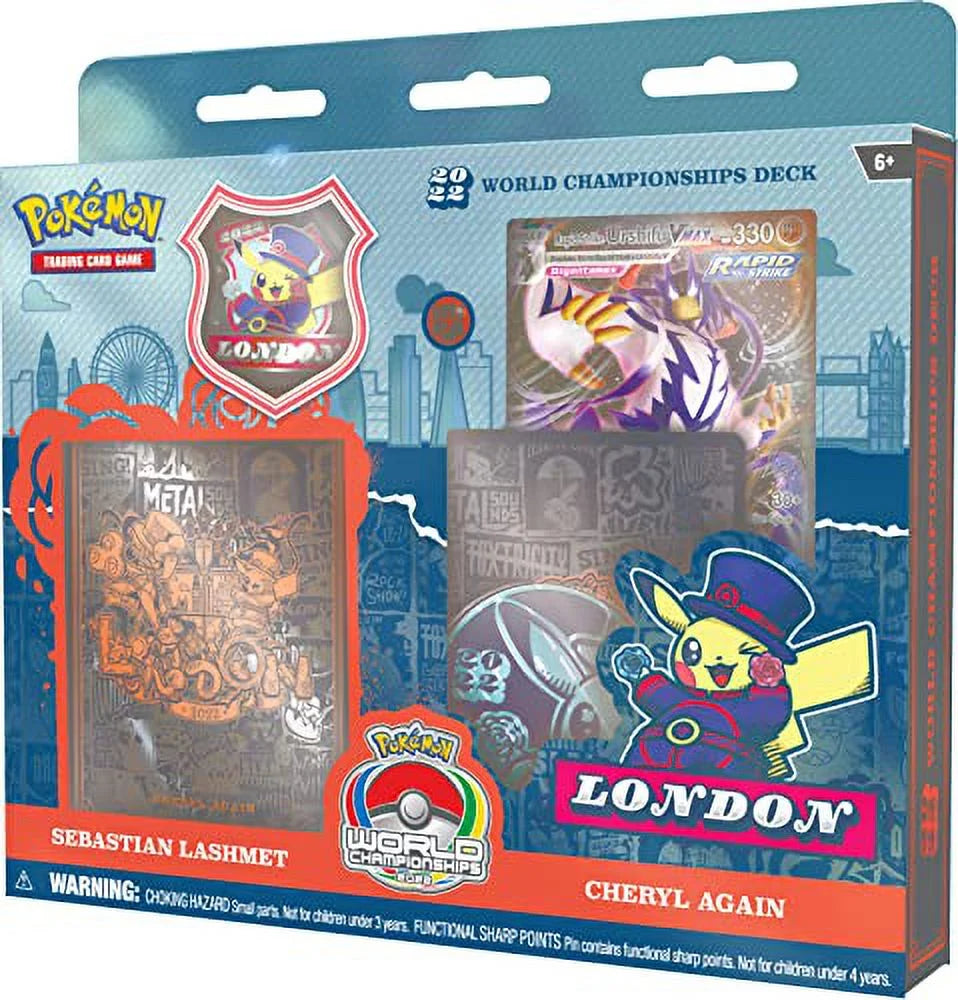 Sebastian Lashmet 2022 World Championships Pokémon TCG Deck