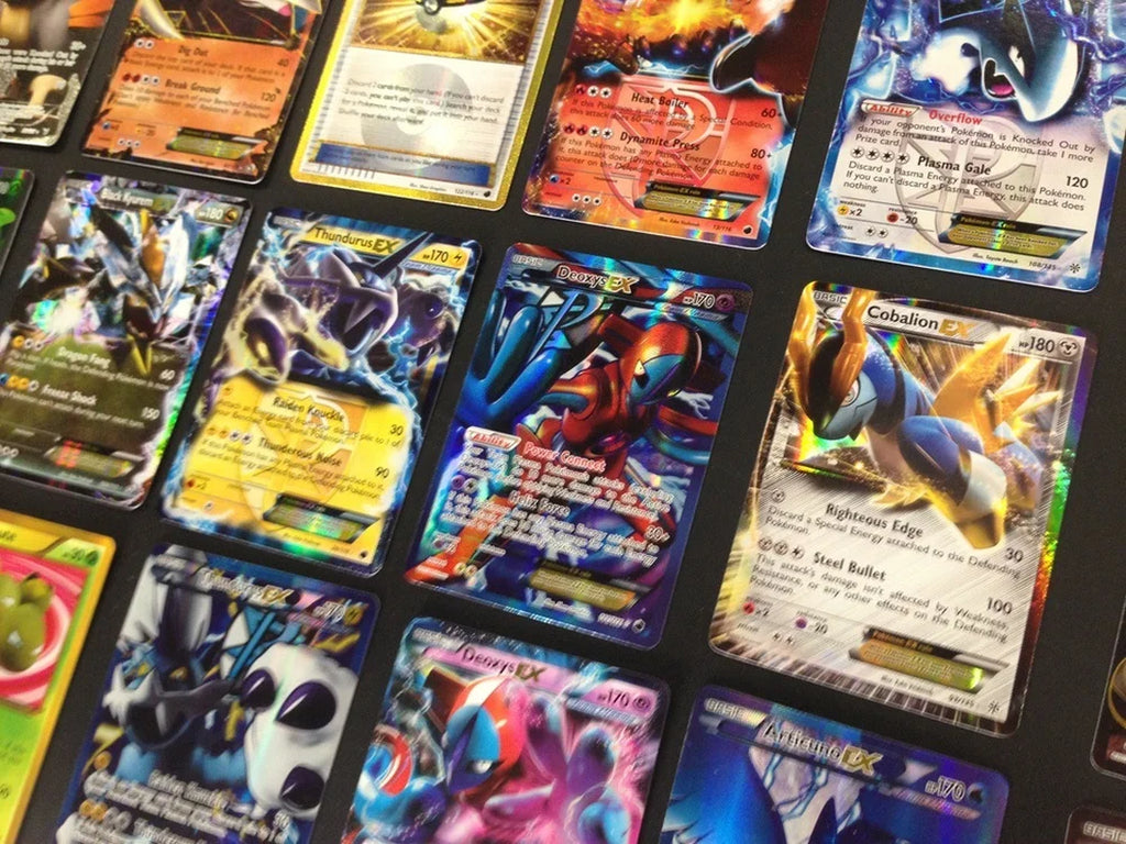 100 Official Pokémon TCG Card Lot - Includes Ultra Rare GX, EX, Mega, and Holo Cards