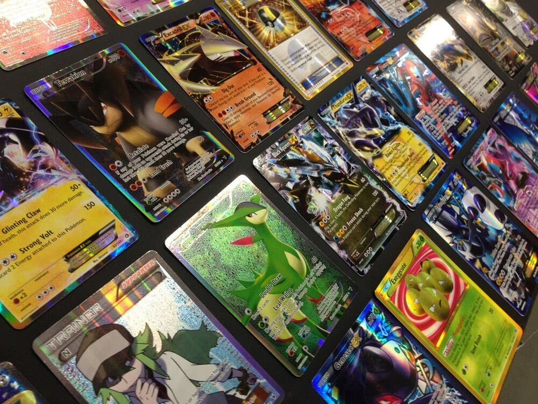 100 Official Pokémon TCG Card Lot - Includes Ultra Rare GX, EX, Mega, and Holo Cards
