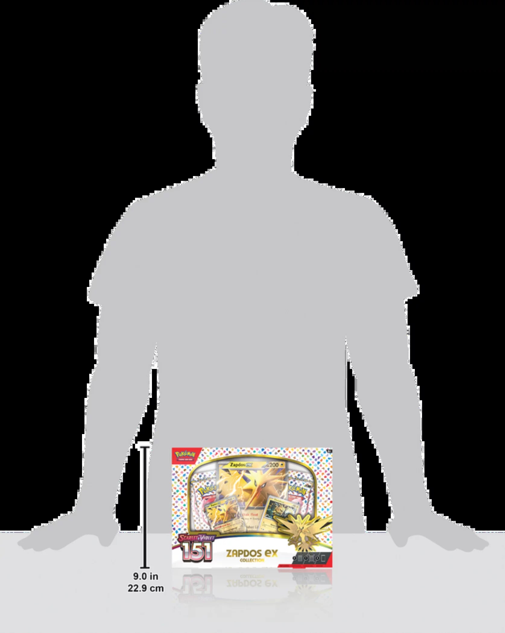 Pokémon Trading Card Game Scarlet & Violet 3.5: 151 Collection Zapdos EX - 4 Pokémon TCG Scarlet & Violet 151 Booster Packs