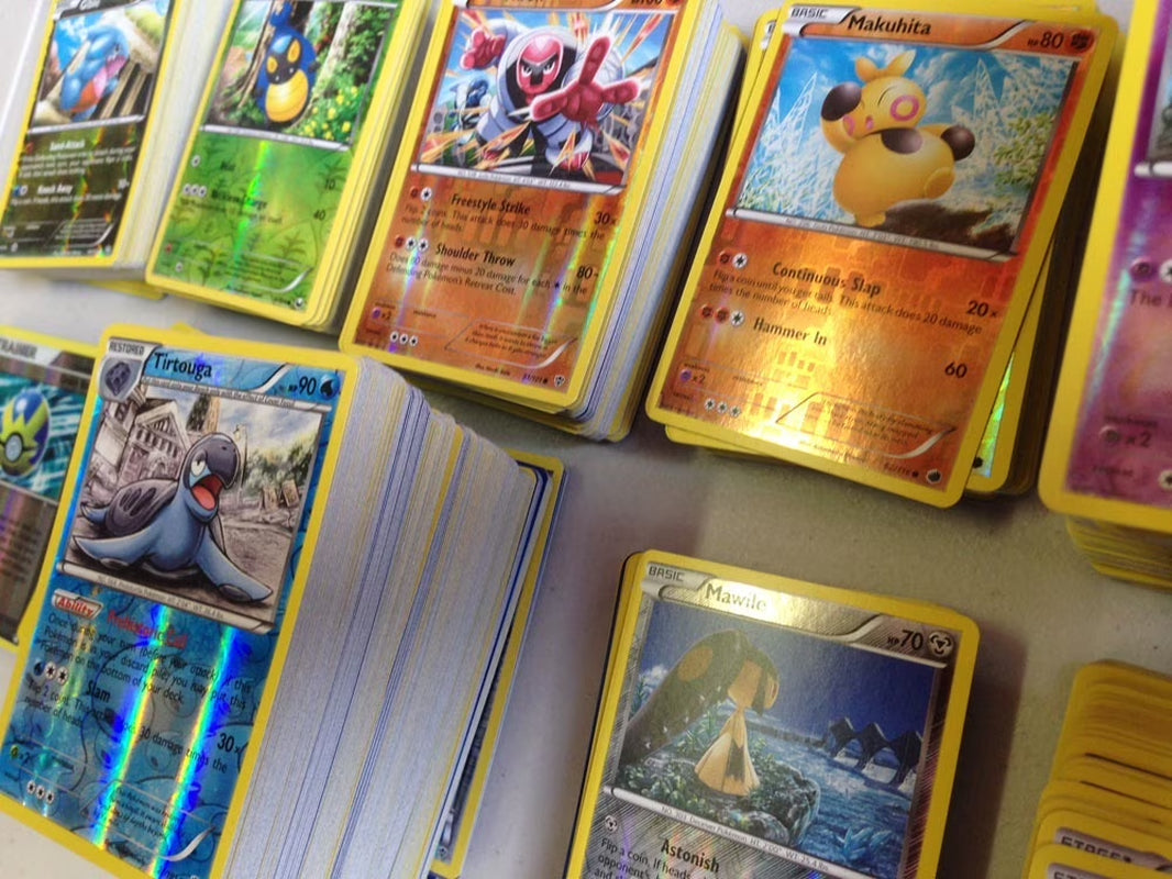100 Official Pokémon TCG Card Lot - Includes Ultra Rare GX, EX, Mega, and Holo Cards